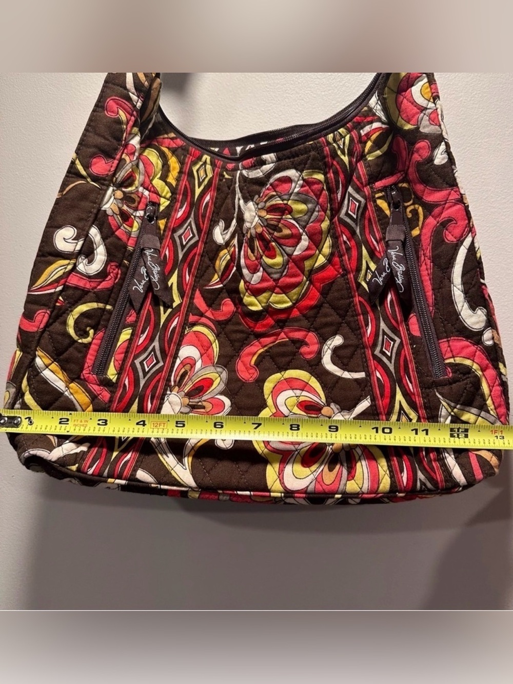 Vera Bradley Set of 2 in Puccini, Lisa B Shoulder Bag & All in 1 Wallet/Wristlet - Picture 5 of 9